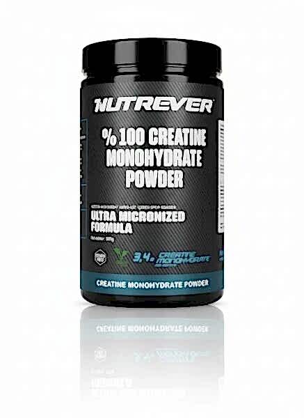 Nutrever 100% Creatine Monohydrate 500g – Maksimum Güç, Saf Performans!