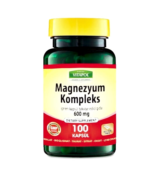 VİTAPOL MAGNEZYUM KOMPLEKS 100 KAPSÜL