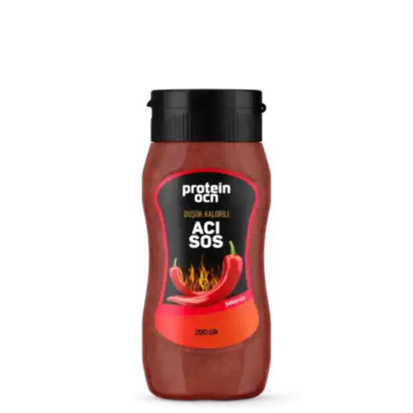 OCN Acı Sos – 0 Şeker – Düşük Kalorili Louisana Tipi Acı Biber Sosu