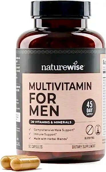 NatureWise Multivitamin 90 Kapsül –  USA Menşei