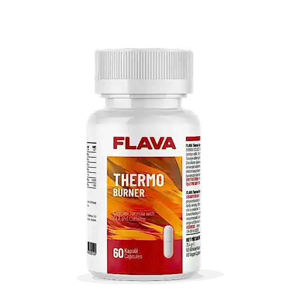 Flava Thermo Burner | Güçlü Termojenik Yağ Yakıcı – 60 Kapsül
