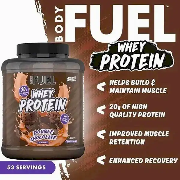 Applied Body Fuel Whey Protein Double Chocolate 1.8 Kg (53 Servis) – 20g Protein