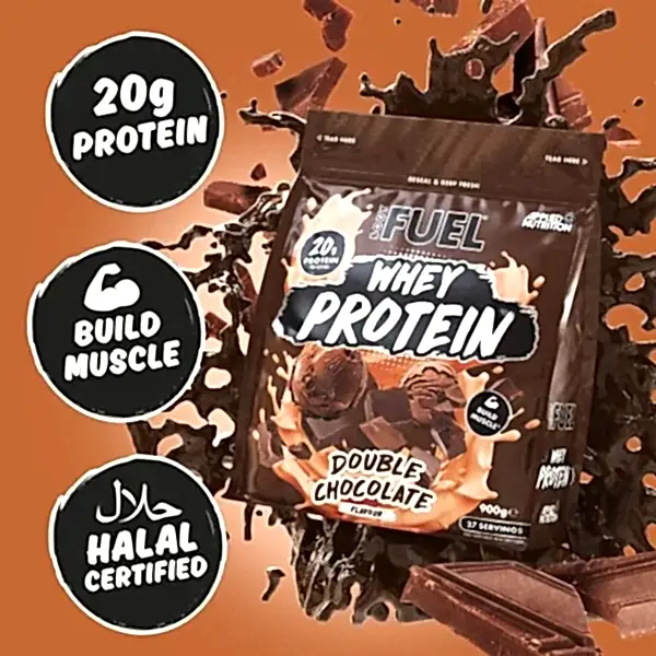 Applied Body Fuel Whey Protein Double Chocolate 1.8 Kg (53 Servis) – 20g Protein