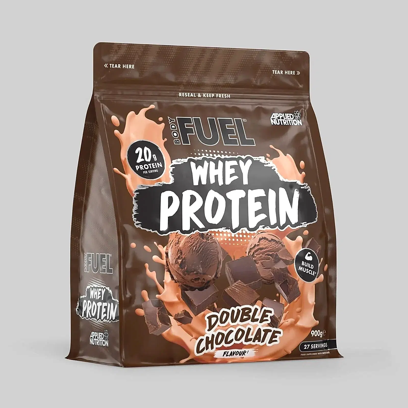 Applied Body Fuel Whey Protein Double Chocolate 900 g (27 Servis) – 20g Protein
