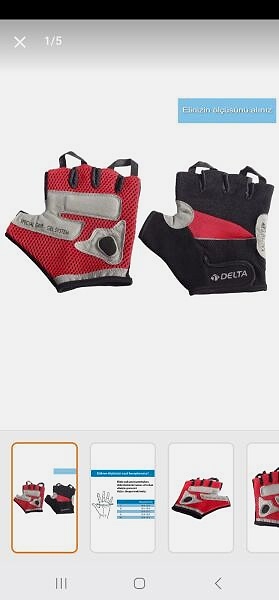 dellta arven fıtness eldıven