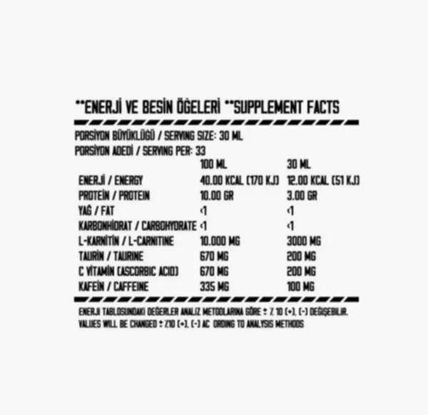 LEGEND X THERMO L-Carnitine  3000mg (1000ML)