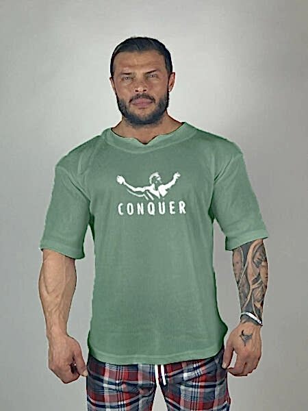 ARNOLD OVERSİZE TŞÖRT YEŞİL