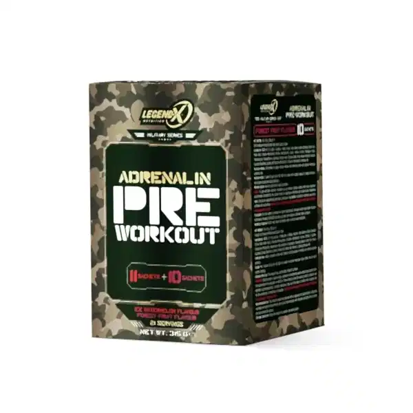 Legend X Adrenaline Pre-Workout 21 Şase x 10 Gr | 11 Ice Watermelon + 10 Forest Fruit