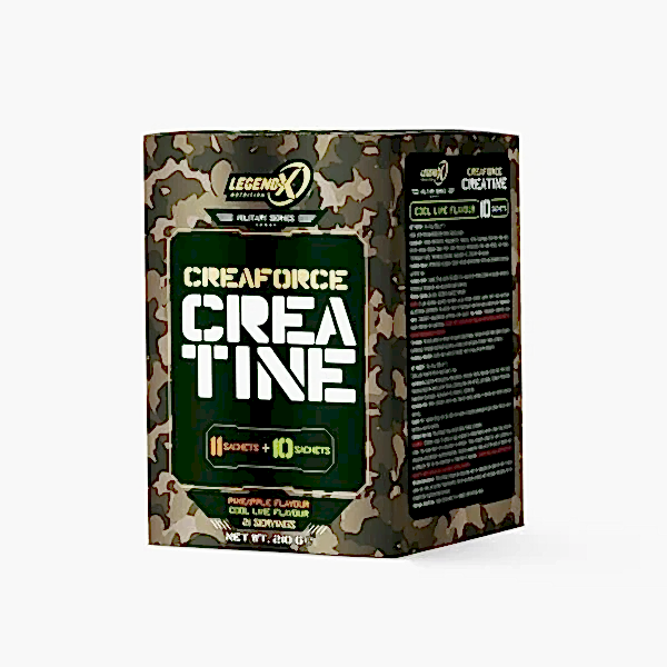 Legend X Creatine Creaforce 21 Şase x 10 Gr | 11 Pineapple + 10 Cool Lime Aroma