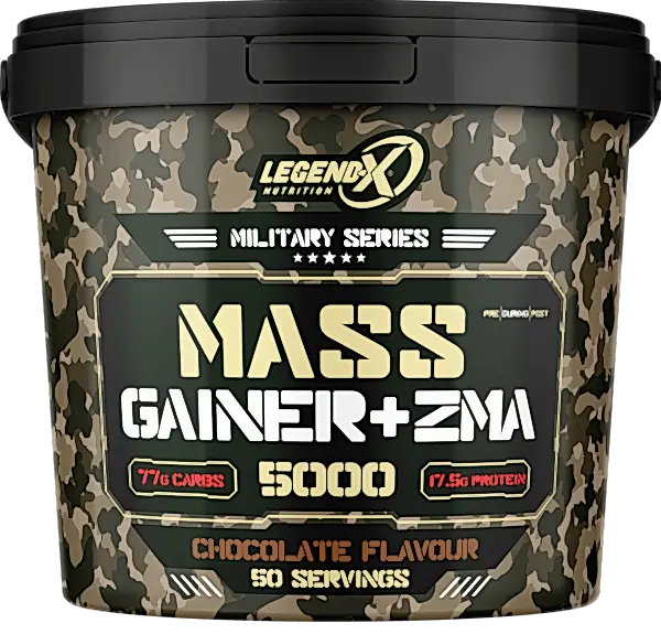 LegendX Military Series Mass Gainer + ZMA 5000g
