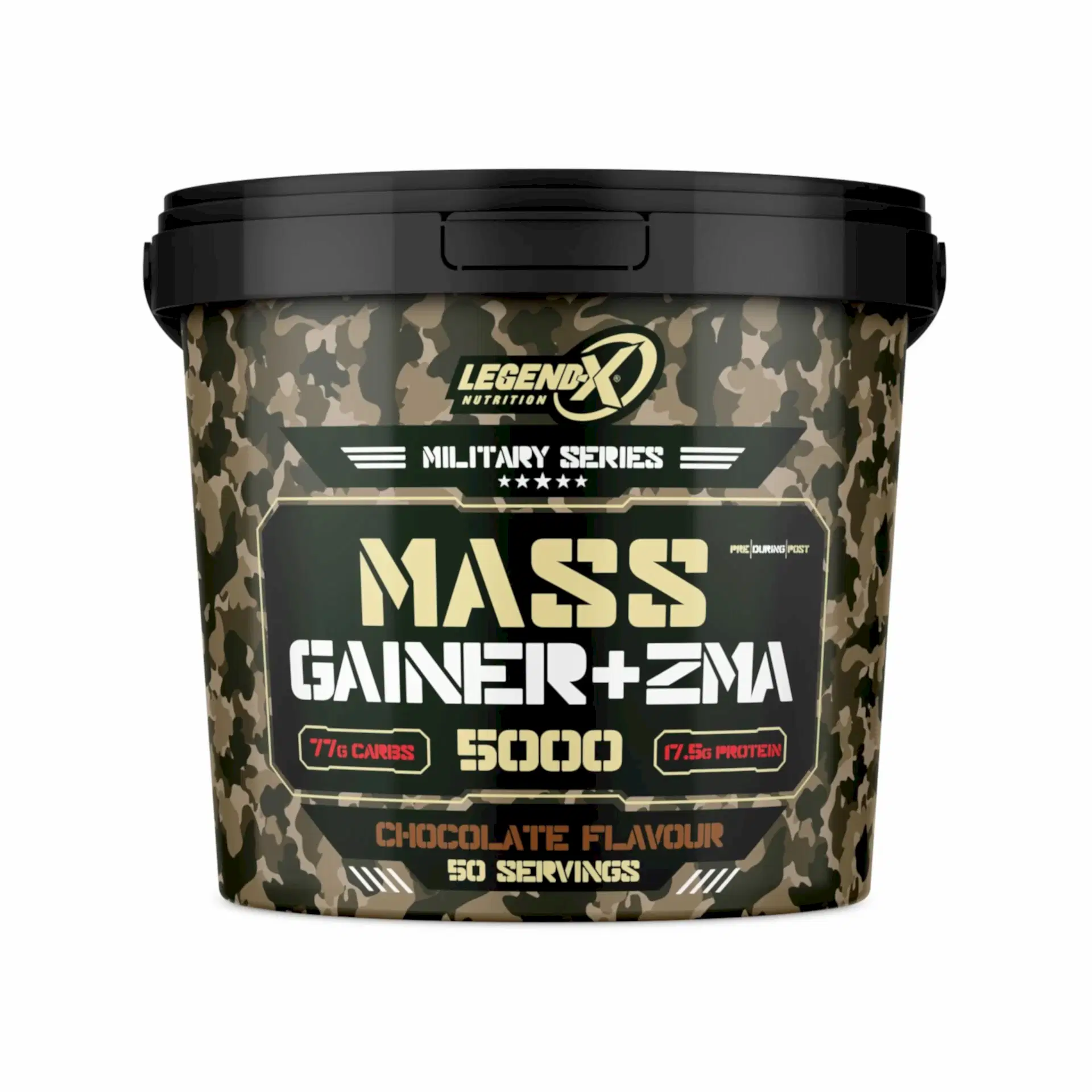 LegendX Military Series Mass Gainer + ZMA 5000g
