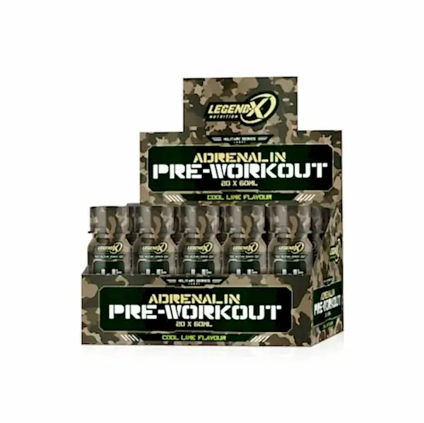 LegendX Military Series Adrenalin Pre-Workout 20x60 ml